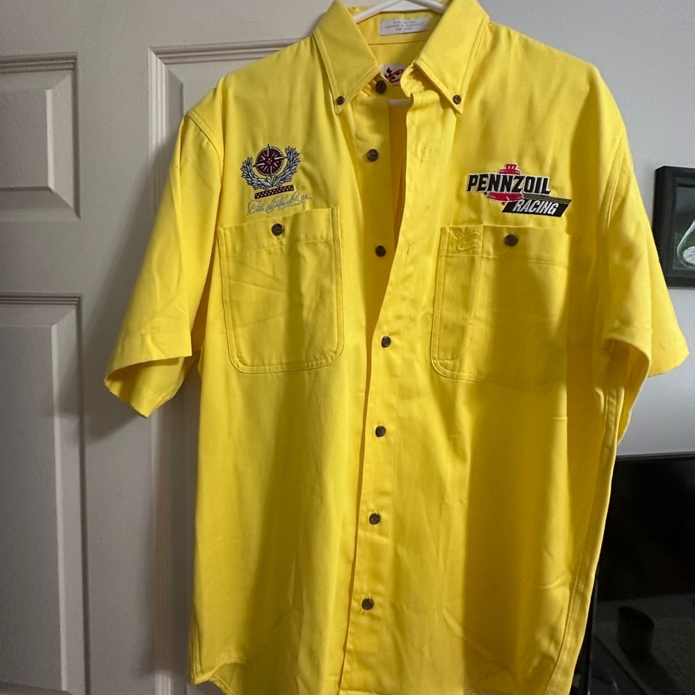 Penzoil Racing / Dale Earnhardt Inc button down crew shirt - medium